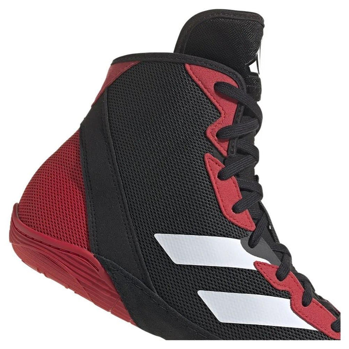 Adidas Adizero Wrestling Boots - Black/Red-Adidas