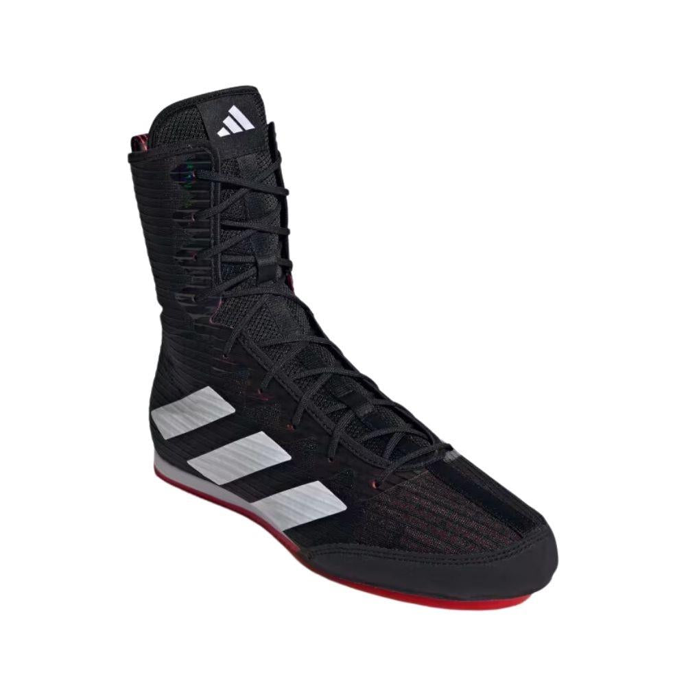 Adidas Box Hog 4 Boxing Boots - Core Black-Adidas