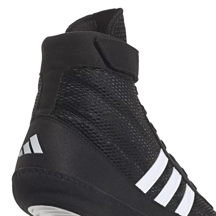 Adidas Combat Speed 4 Wrestling Boots - Black-Adidas