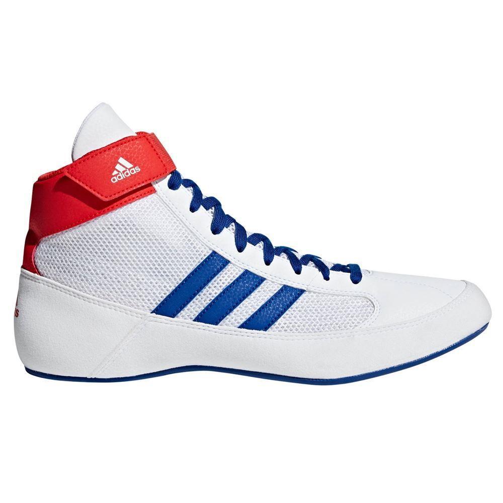 Adidas Havoc Adult Wrestling Boots - White-FEUK