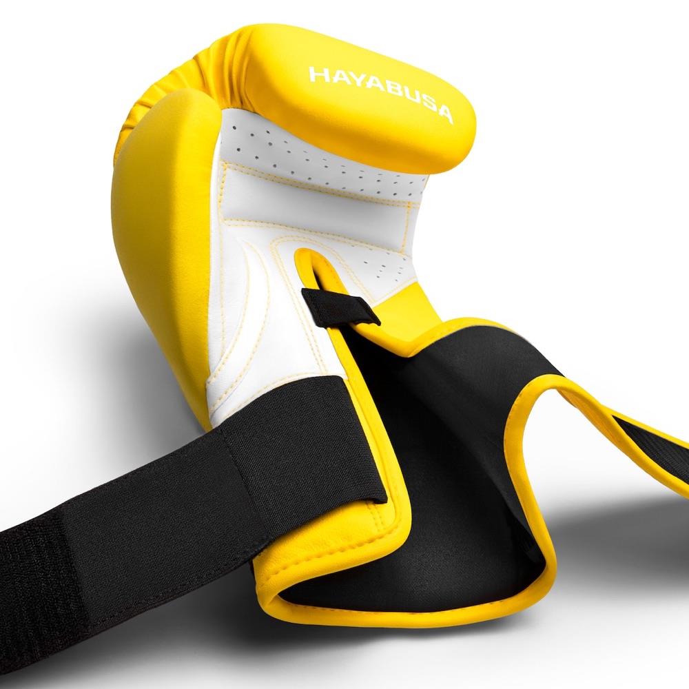 Hayabusa T3 Neon Boxing Gloves - Yellow-Hayabusa