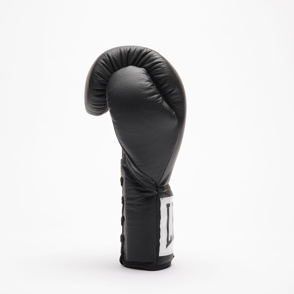 Leone Romeo Classico Lace Boxing Gloves - Black-Leone 1947