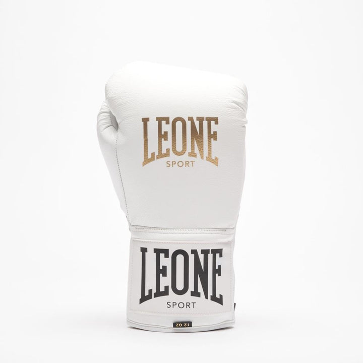 Leone Romeo Classico Lace Boxing Gloves - White-Leone 1947