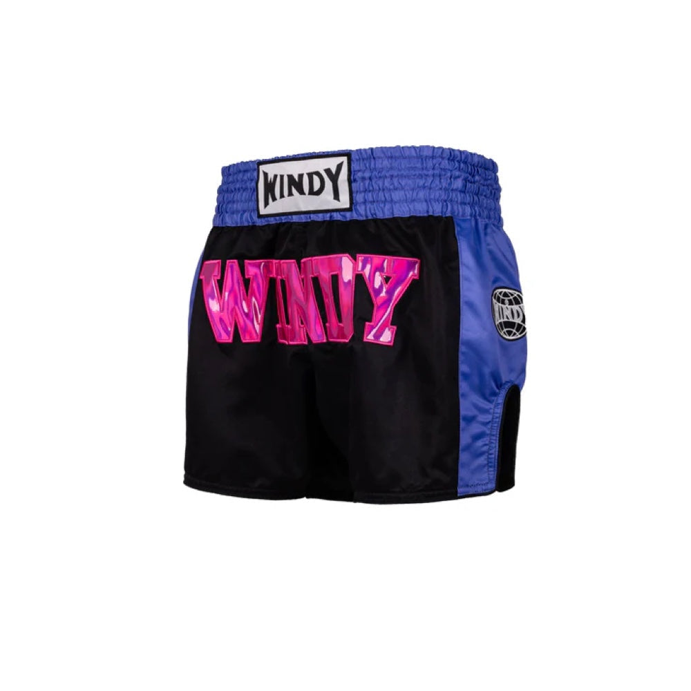 Windy Retro Holo Muay Thai Shorts-Windy Fightgear